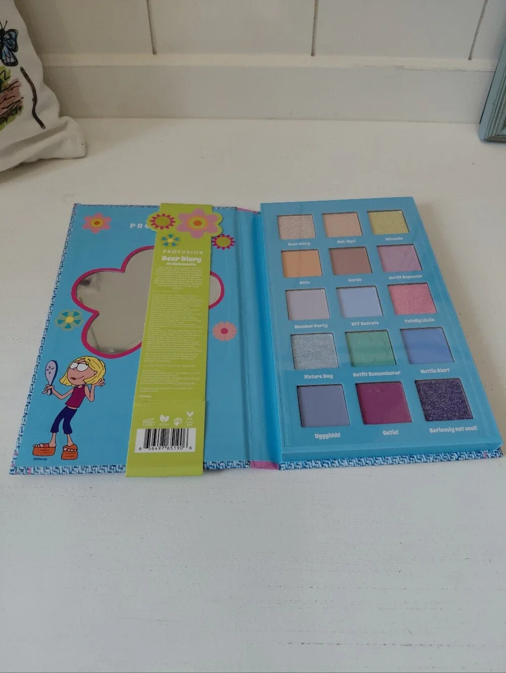Lizzie McQuire Dear Diary Profusion Eye Make-Up Pallet
